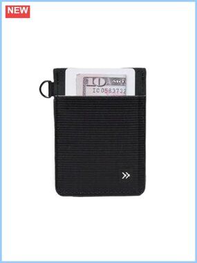 Slim Leather Card Sleeve Wallet RFID Thin Minimalist Card Holder